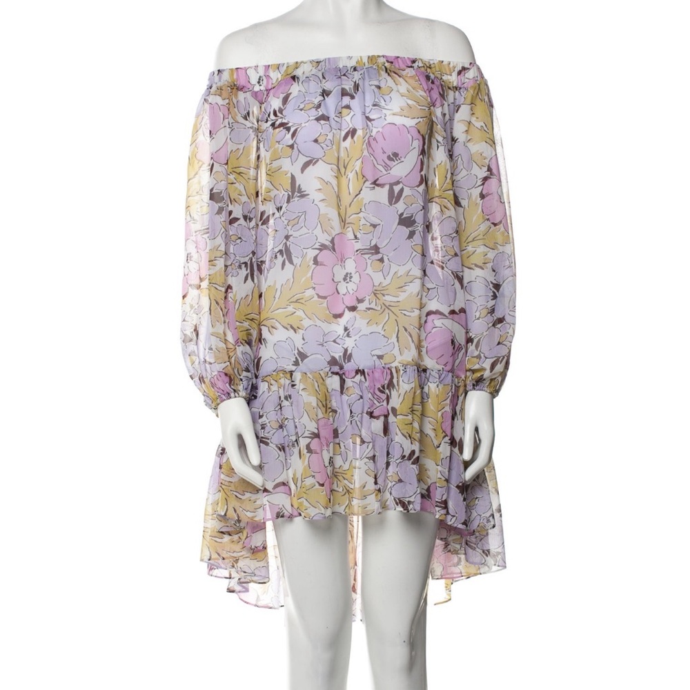 Ted Baker Floral Off-ShoulderTent Dress S